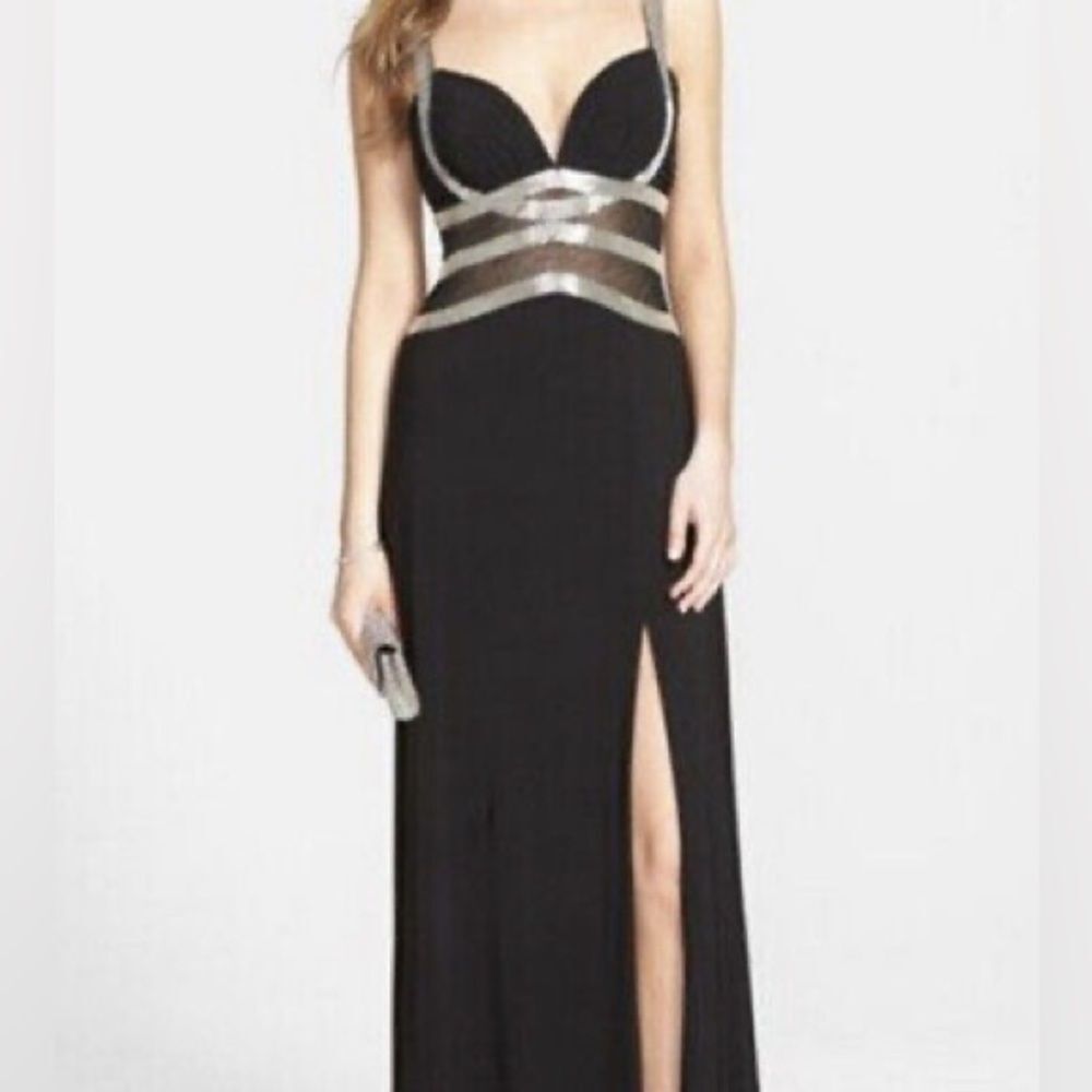 Joanna Chen NY Beaded Illusion
Dress/Gown (Sz 2) Nordstrom